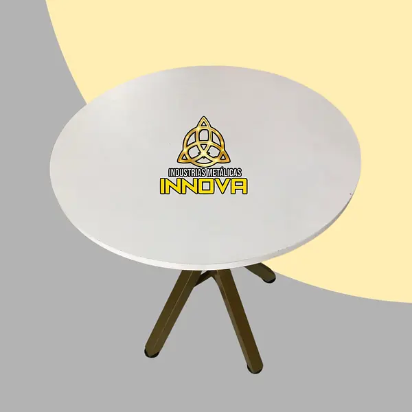 Mesa Redonda Tapa En Rh