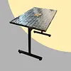 Mesa Rectangular De 90cm X 60cm Tapa En Acero