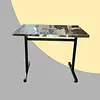 Mesa Rectangular De 90cm X 60cm Tapa En Acero