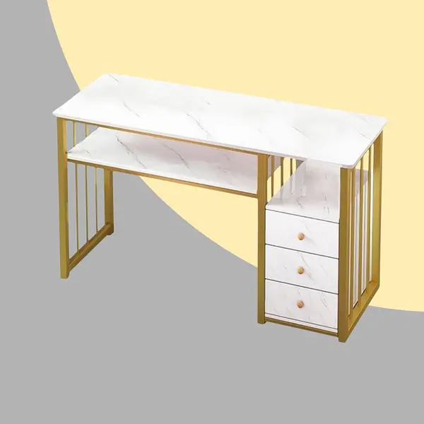 Mesa De Manicure 3 Cajones