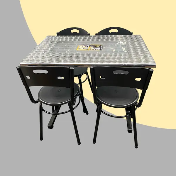 Juego De Sillas Karla Y Mesa Rectangular