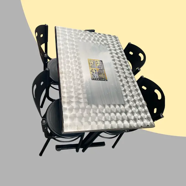 Juego De Sillas Karla Y Mesa Rectangular