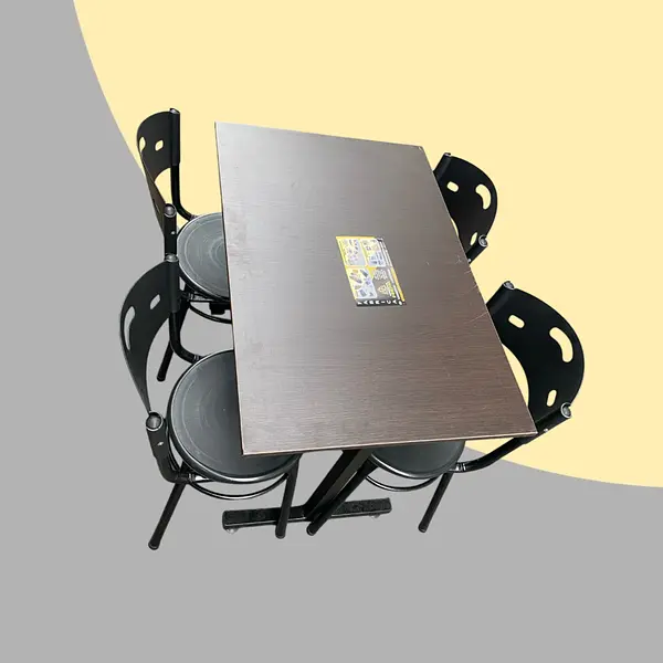 Juego De Sillas Karla Con Mesa Rectangular